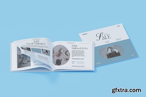 Magazine Mockup Blue Sky JTCZ8RA Magazine Mockup Blue Sky JTCZ8RA