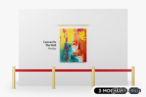 Artwork Canvas Frame Mockup REPSYL9 Artwork Canvas Frame Mockup REPSYL9