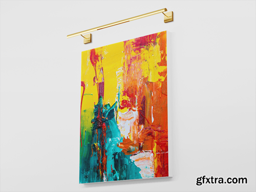 Artwork Canvas Frame Mockup REPSYL9 Artwork Canvas Frame Mockup REPSYL9