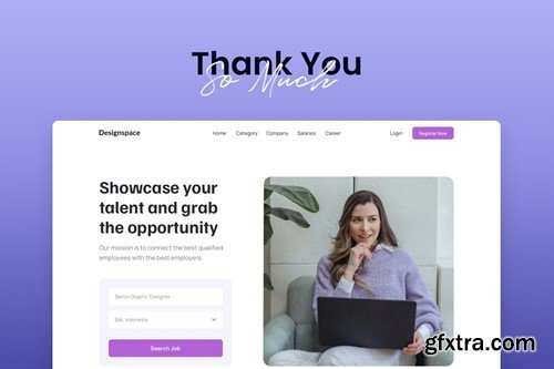 Job Finder Platform Landing Page Template E652NBQ Job Finder Platform Landing Page Template E652NBQ