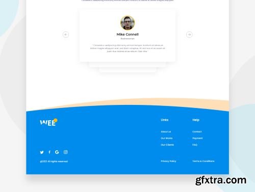 Wee Landing Page Template Ui8.net