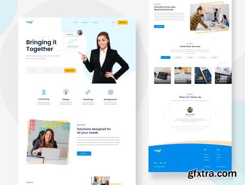 Wee Landing Page Template Ui8.net