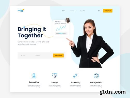 Wee Landing Page Template Ui8.net