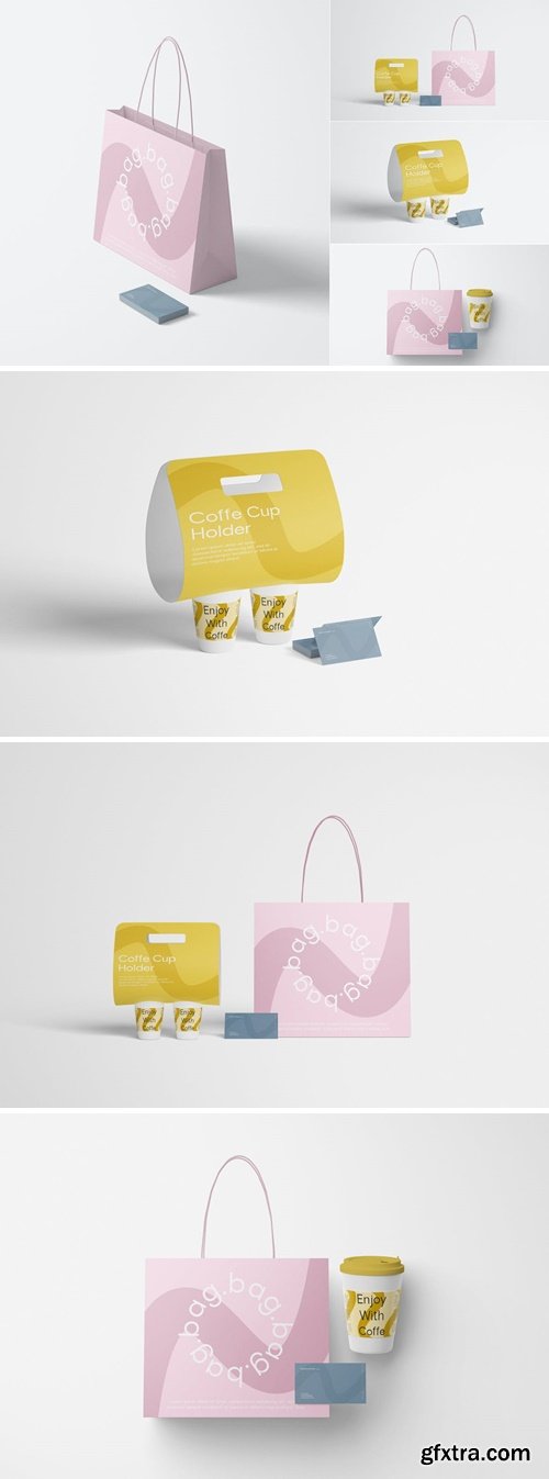 Coffe Shop Branding Mockup VGFQ7SQ