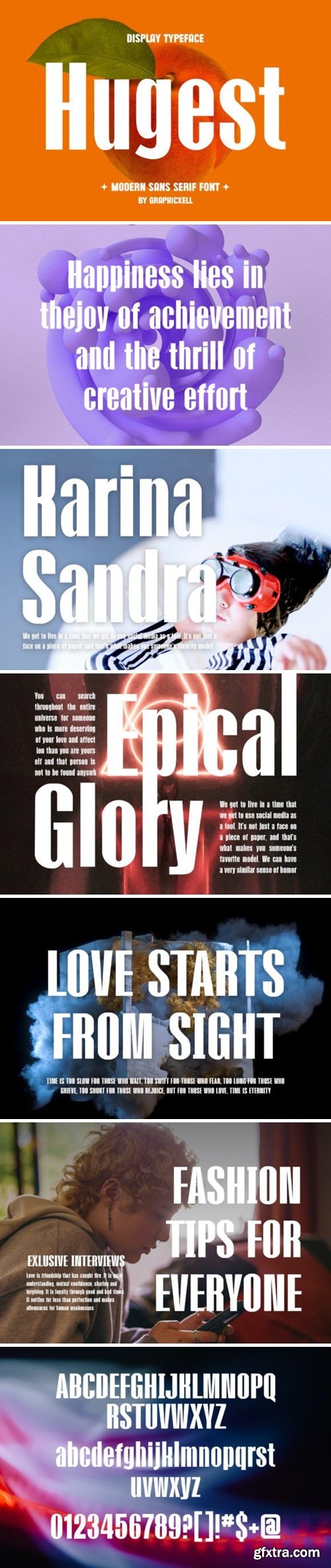 Hugest Font