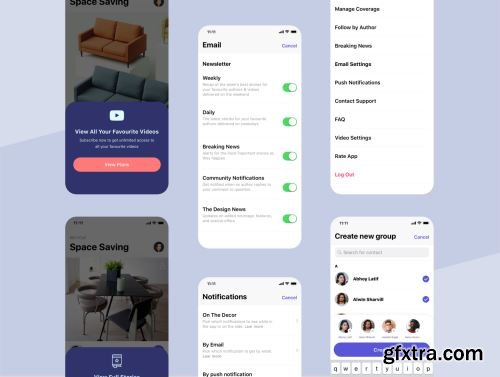 The Decor, Lifestyle App Ui8.net