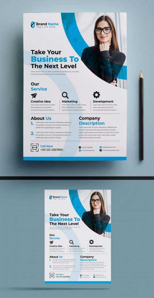 Business Flyer Design Template 582429229