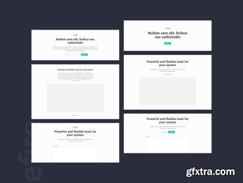 Wirefire - Wireframe Kit Web Design Ui8.net