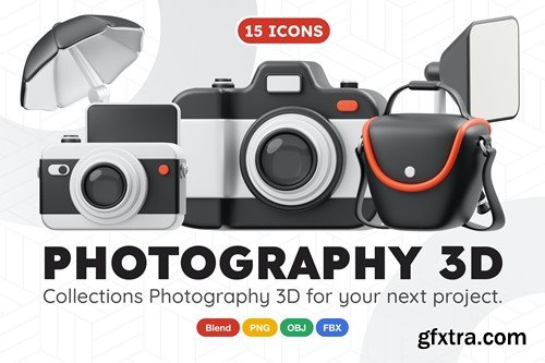Photography 3D Icon UU44TUN Photography 3D Icon UU44TUN