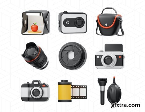 Photography 3D Icon UU44TUN Photography 3D Icon UU44TUN