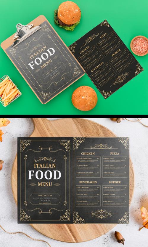 Food Menu Design Template 582631660