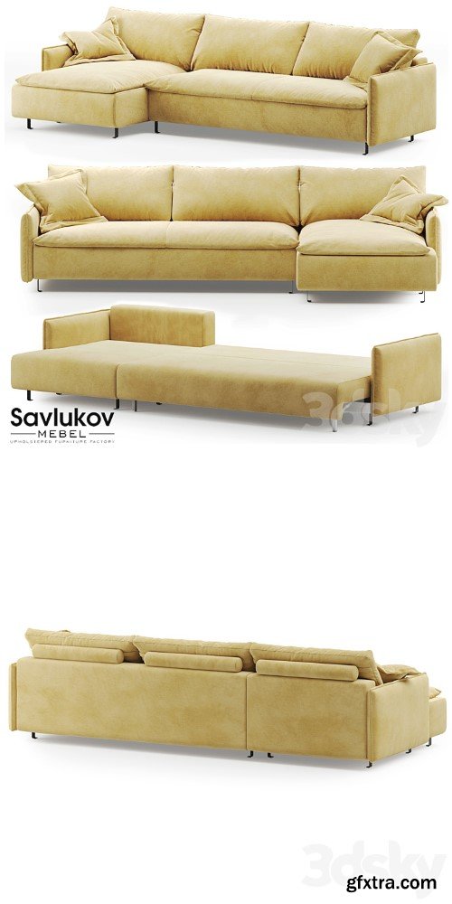 OM Corner sofa Next from Savlukov Mebel