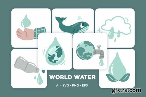 World Water Day Illustration v.1 8ZGYP4P