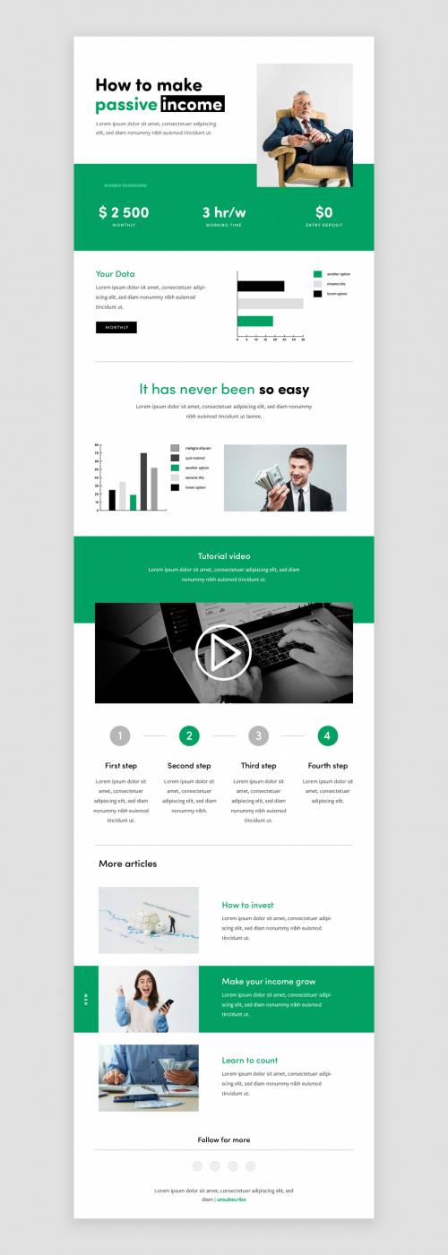 Newsletter on How to Make Passive Income 574343353