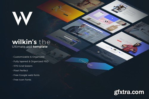 Wilkins | Website Builder Muti-Purpose PSD Templat QCRFZS Wilkins | Website Builder Muti-Purpose PSD Templat QCRFZS