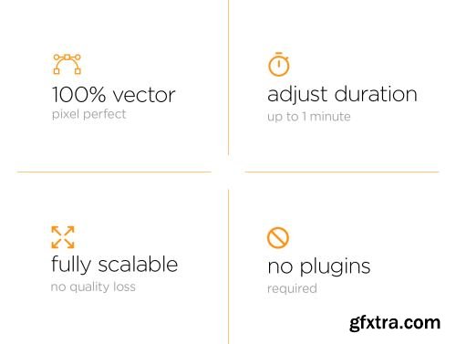 300 Line Animated Icons Ui8.net