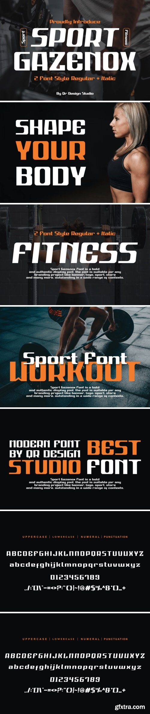 Sport Gazenox Font