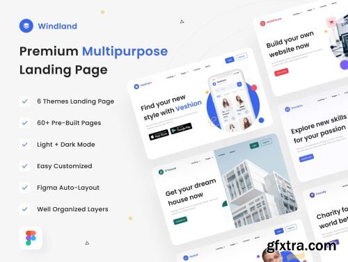 Windland Premium Multipurpose Landing Page Ui8.net