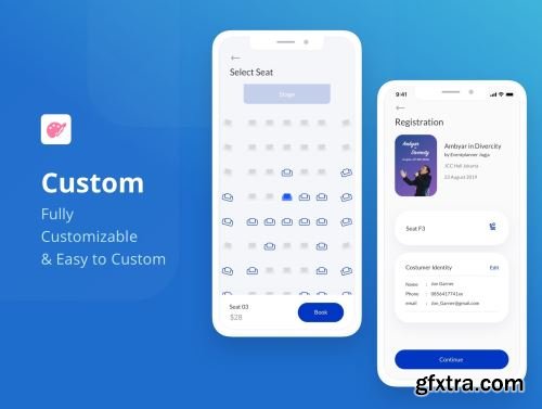 Travelstep Mobile Apps UI Kit Ui8.net