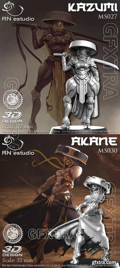RN Estudio - From Wasteland Kazumi and Akane &ndash; 3D Print Model