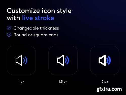 UI Essentials Pro - 250 Icons Pack Ui8.net