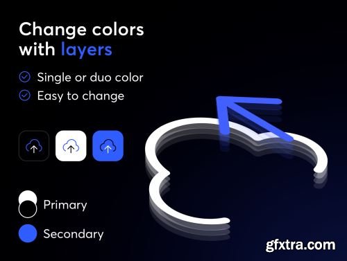 UI Essentials Pro - 250 Icons Pack Ui8.net