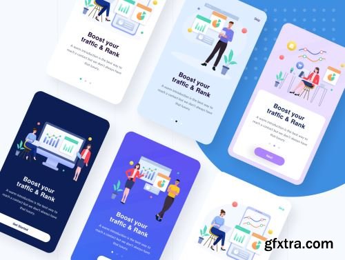 Tumbaso - Business illustration Pack Ui8.net