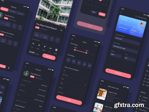 Travelmania - Hotel & Flight Booking App Ui8.net