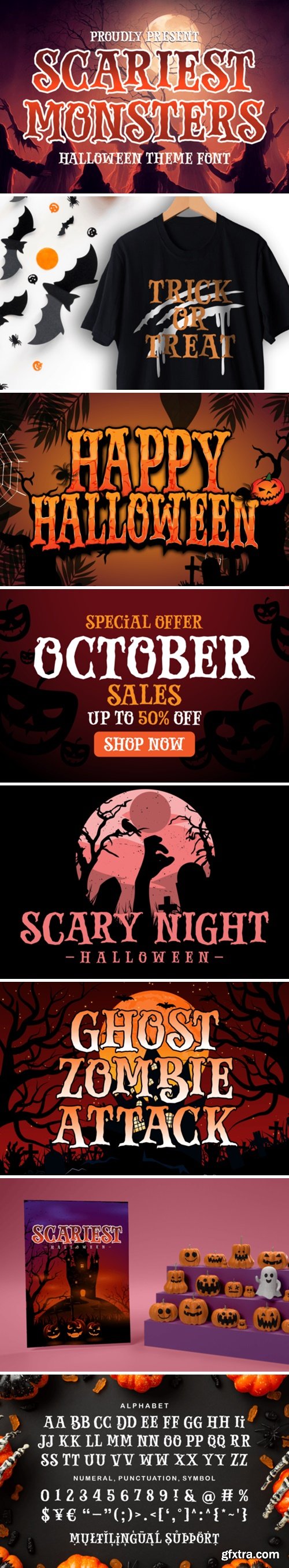 Scariest Monsters Font