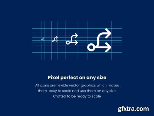 Wireframe Connectors Icon Pack - 144 Line icons Ui8.net