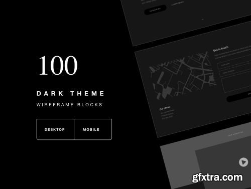 Web Wireframe Kit for Corporate site Ui8.net