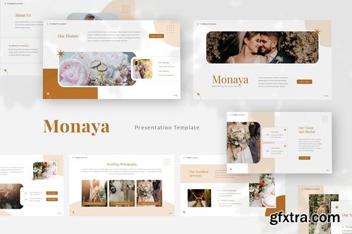 Monaya — Wedding Powerpoint Template QYTF597 Monaya — Wedding Powerpoint Template QYTF597