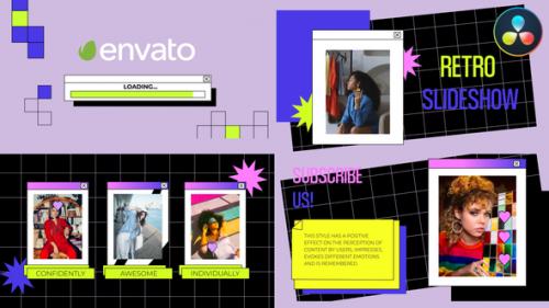Videohive - Retro Slideshow for DaVinci Resolve - 47471537 - 47471537
