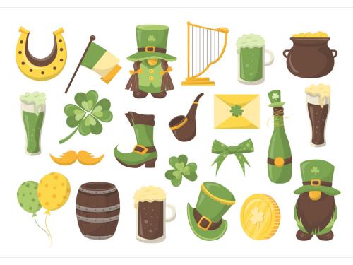 St Patrick's Day Illustrations with Irish Theme 565843754