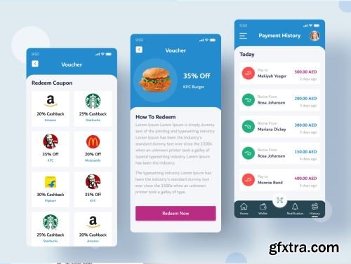 Transfer - Online wallet app Ui8.net