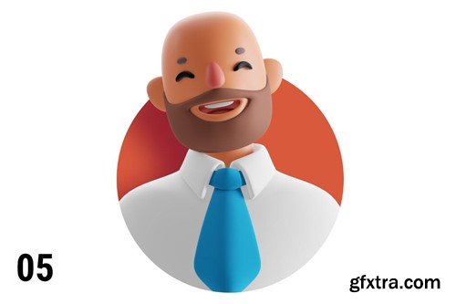 3D Avatar Set | Social Media Team V5V7F3V 3D Avatar Set | Social Media Team V5V7F3V