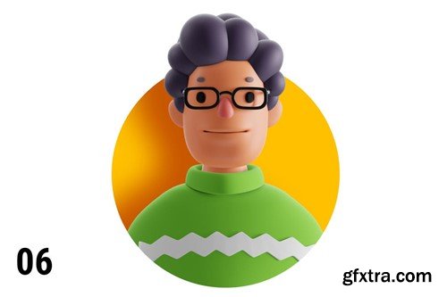 3D Avatar Set | Social Media Team V5V7F3V 3D Avatar Set | Social Media Team V5V7F3V