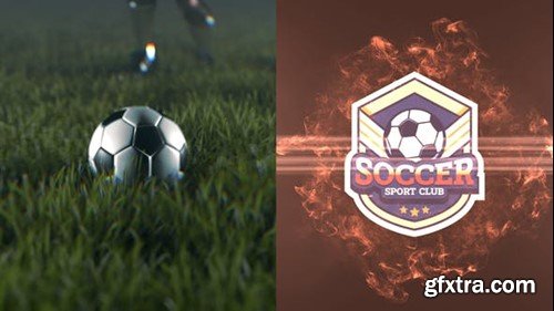 Videohive Soccer Sport Logo Reveal 47533523