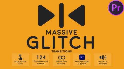 Videohive - Massive Glitch Transitions - 47509930 - 47509930
