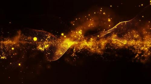 Videohive - Abstract Particles Background 4K - 47526594 - 47526594