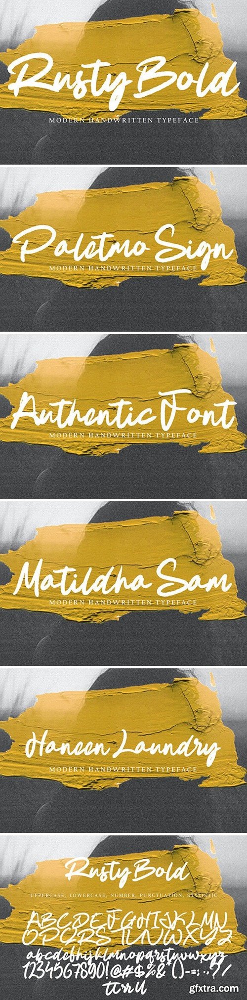 Rusty Bold Font Rusty Bold Font