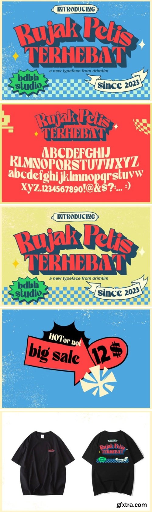 Rujak Petis Font