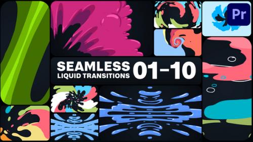 Videohive - Seamless Liquid Transitions for Premiere Pro - 47530411 - 47530411