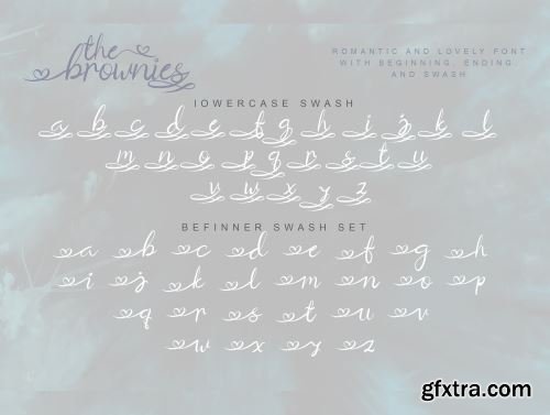 The Brownies | Romantic Love Font Ui8.net