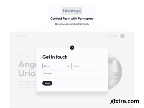 Uriostegui Photographers Portfolio Template Ui8.net