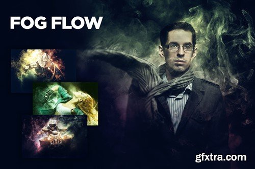 Fog Flow CS3+ Photoshop Action 6RH4ZDG
