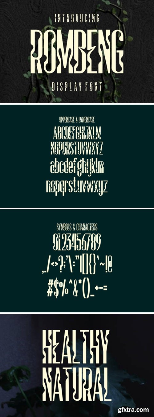 Rombeng Font