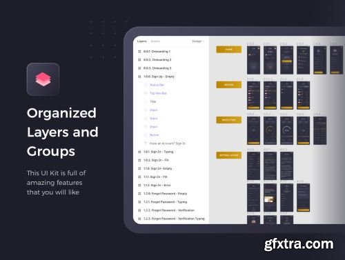 VPN Mobile UI Kit Ui8.net