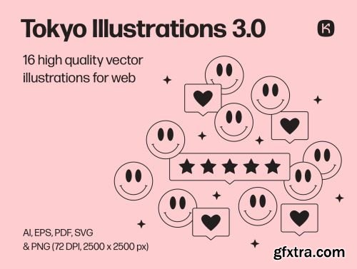 Tokyo Illustrations 3.0 Ui8.net