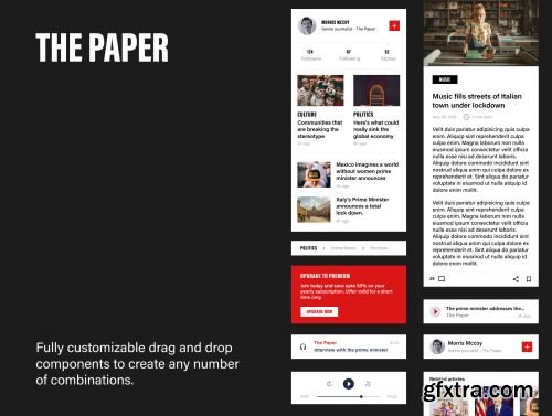 The Paper UI Kit Ui8.net
